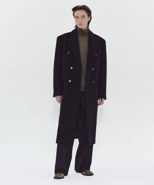 MMIC（エムエムアイシー）の「NOIR COAT (BLACK)（チェスターコート・メンズ・その他・M/L/XL）」の3枚目の写真