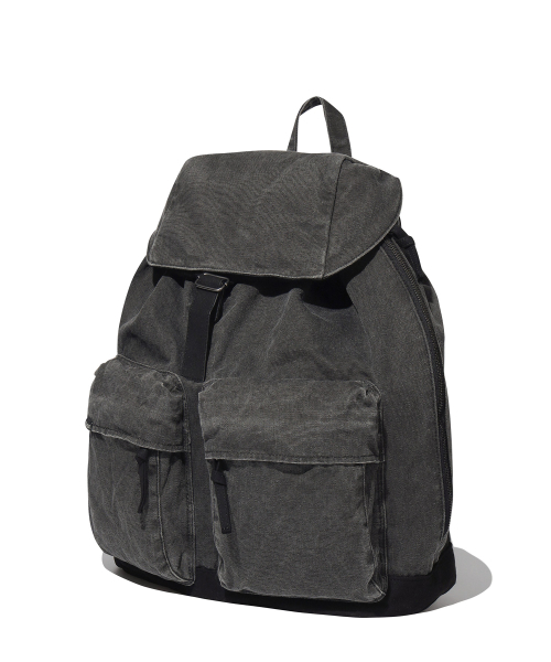 COVERNAT(カバーナット)の「ウォッシュドコットンポケットリュックサック Black(バックパック/リュック・レディース・その他・FREE)」の3枚目の写真