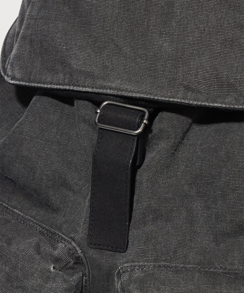 COVERNAT(カバーナット)の「ウォッシュドコットンポケットリュックサック Black(バックパック/リュック・レディース・その他・FREE)」の4枚目の写真
