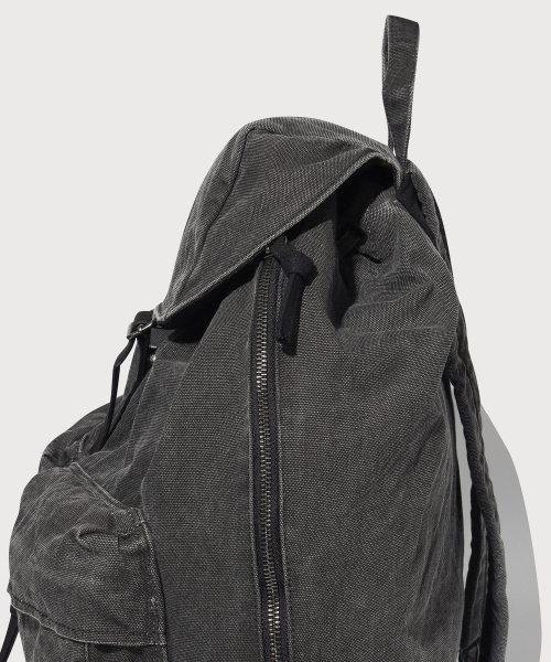 COVERNAT(カバーナット)の「ウォッシュドコットンポケットリュックサック Black(バックパック/リュック・レディース・その他・FREE)」の7枚目の写真
