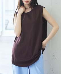 ショルダータックノースリTee
