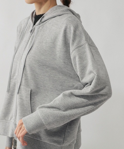 GLOBAL WORK（グローバルワーク）の「アソートスウェットZIPパーカー/633992（パーカー・レディース・ブラック系その他/杢グレー/ホワイト系8/ブラウン系その他・MEDIUM/LARGE）」の21枚目の写真