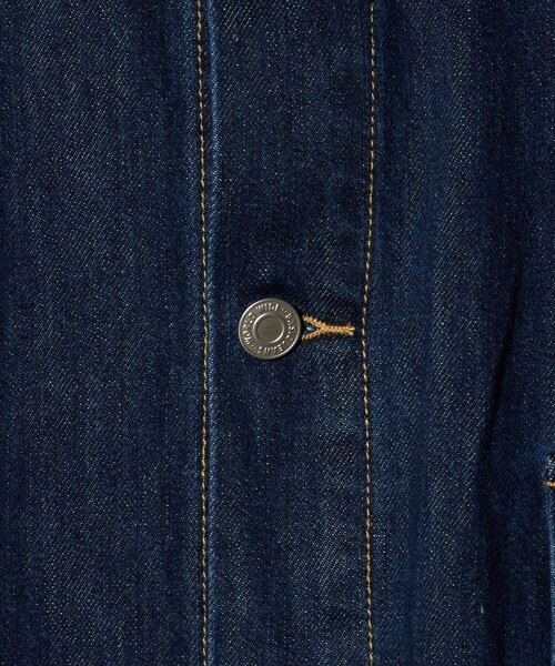ASTRAET(アストラット)の「<LANCER>DENIM SHORT ジャケット(デニムジャケット・レディース・ライトブルー/ネイビー・M)」の10枚目の写真