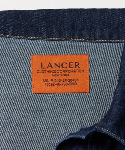 ASTRAET(アストラット)の「<LANCER>DENIM SHORT ジャケット(デニムジャケット・レディース・ライトブルー/ネイビー・M)」の16枚目の写真