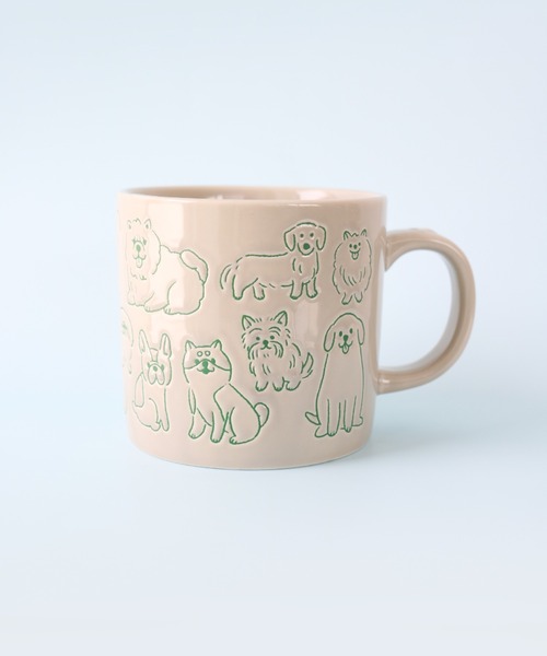 SiNCERE(シンシア)の「アニマルマグ Animal Mug まみれ マグ ネコ イヌ アニマル(グラス/マグカップ/タンブラー・レディース・イエロー/グレー・ONE SIZE)」の17枚目の写真