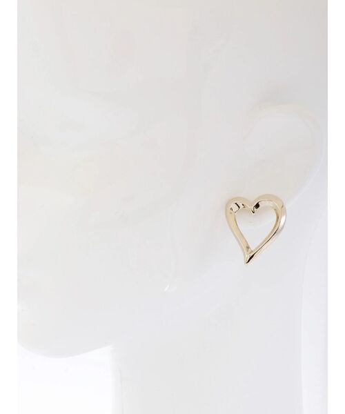RESEXXY（リゼクシー）の「メタルハートピアス（ピアス（両耳用）・レディース・シルバー/ゴールド・FREE）」の11枚目の写真