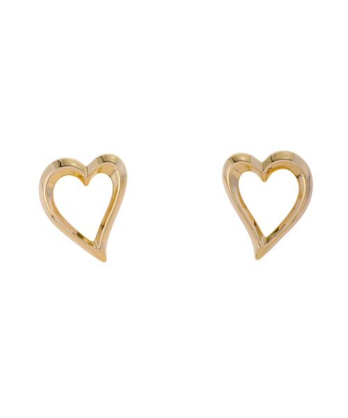 RESEXXY（リゼクシー）の「メタルハートピアス（ピアス（両耳用）・レディース・シルバー/ゴールド・FREE）」の3枚目の写真