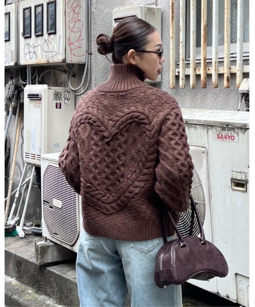 HERSHEY'S ZIP UP KNIT カーディガン（カーディガン/ボレロ）｜MOUSSY