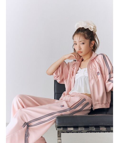 RESEXXY（リゼクシー）の「【FILA】サイドラインリボンパンツ（その他パンツ・レディース・ブルー/ピンク・FREE）」の8枚目の写真