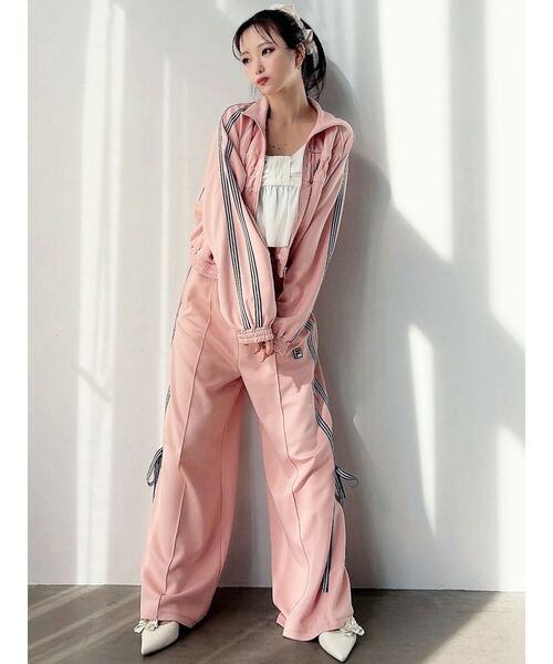 RESEXXY（リゼクシー）の「【FILA】サイドラインリボンパンツ（その他パンツ・レディース・ブルー/ピンク・FREE）」の16枚目の写真