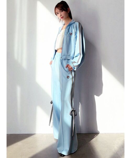 RESEXXY（リゼクシー）の「【FILA】サイドラインリボンパンツ（その他パンツ・レディース・ブルー/ピンク・FREE）」の21枚目の写真