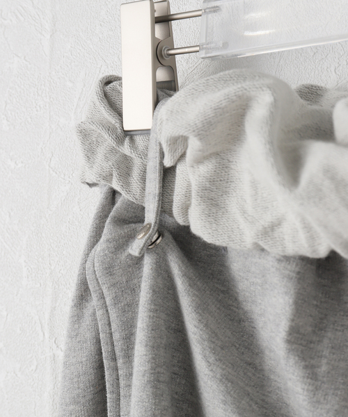 OPEN Yy(オープンワイワイ)の「【Geek Office / ギークオフィス】OPEN YY / ROLLED WAIST SWEAT CARGO PANTS(カーゴパンツ・レディース・チャコールグレー・SMALL)」の10枚目の写真