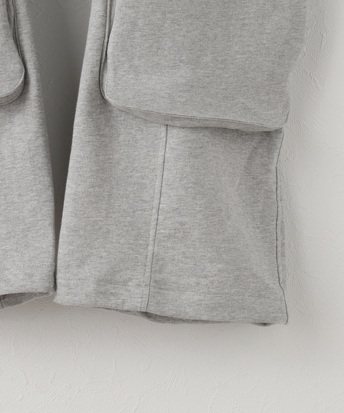 OPEN Yy(オープンワイワイ)の「【Geek Office / ギークオフィス】OPEN YY / ROLLED WAIST SWEAT CARGO PANTS(カーゴパンツ・レディース・チャコールグレー・SMALL)」の11枚目の写真