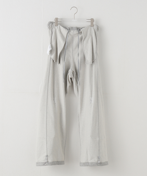 OPEN Yy(オープンワイワイ)の「【Geek Office / ギークオフィス】OPEN YY / ROLLED WAIST SWEAT CARGO PANTS(カーゴパンツ・レディース・チャコールグレー・SMALL)」の15枚目の写真