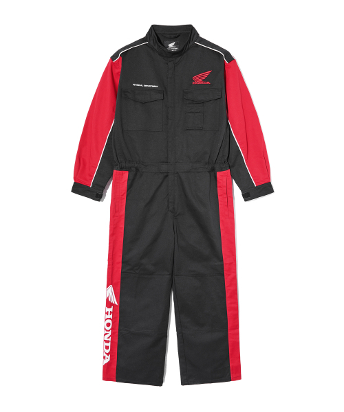 PHYPS MOTORCYCLE(フィップスモーターサイクル)の「Motorcycle Long sleeve Overall Red(つなぎ/オールインワン・メンズ・その他・SMALL/MEDIUM/LARGE)」の1枚目の写真
