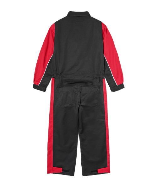 PHYPS MOTORCYCLE(フィップスモーターサイクル)の「Motorcycle Long sleeve Overall Red(つなぎ/オールインワン・メンズ・その他・SMALL/MEDIUM/LARGE)」の2枚目の写真