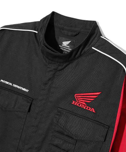 PHYPS MOTORCYCLE(フィップスモーターサイクル)の「Motorcycle Long sleeve Overall Red(つなぎ/オールインワン・メンズ・その他・SMALL/MEDIUM/LARGE)」の4枚目の写真