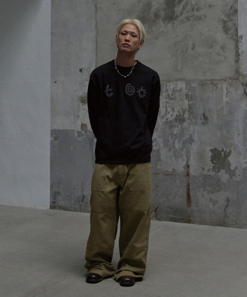 TONY LAWRENCE(トニーローレンス)の「アプリケパッチロングスリーブブラック(Tシャツ/カットソー・レディース・その他・LARGE/MEDIUM/SMALL)」の7枚目の写真
