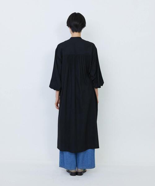 LOISIR（ロワズィール）の「オリジナル柄刺繍ワンピース（ワンピース・レディース・キナリ/ブラック系その他・FREE）」の14枚目の写真