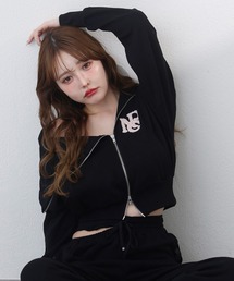 one after another NICE CLAUP | セーラーカラーロゴスウェット【セットアップボトムあり】(パーカー)