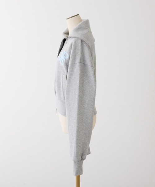 one after another NICE CLAUP(ワンアフターアナザーナイスクラップ)の「セーラーカラーロゴスウェット【セットアップボトムあり】(パーカー・レディース・ピンク/杢グレー/ブラック・FREE)」の19枚目の写真