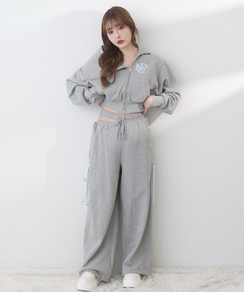 セーラーカラーロゴスウェット【セットアップボトムあり】（パーカー