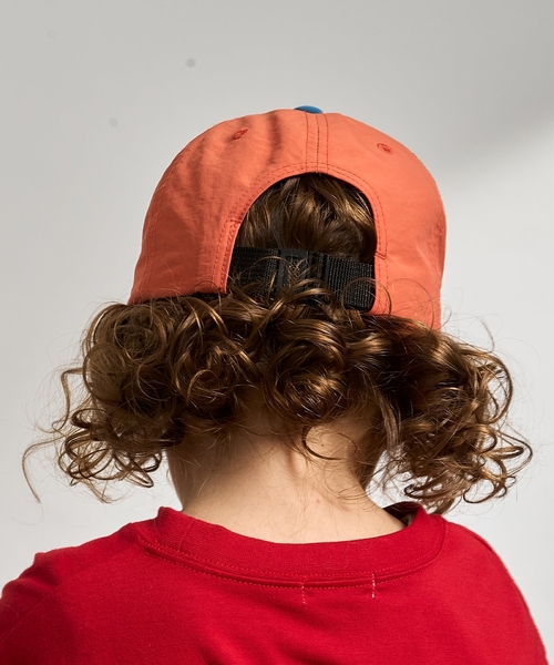 b・ROOM(ビールーム)の「ロゴ刺しゅうキャップ(キャップ・キッズ・ブラック/アイボリー・F)」の9枚目の写真