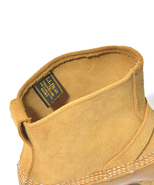 L.L.Bean(エルエルビーン)の「◇【Begin3月号掲載】L.L.Bean×BEAMS / 別注 ラウンジャーブーツ Mens (ブーツ・メンズ・ブラック/ベージュ・11inch/10inch/9inch/8inch/7inch)」の9枚目の写真