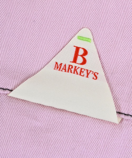 MARKEY'S（マーキーズ）の「ヘリンボンツイルミリタリーパンツ/おとな（カーゴパンツ・レディース・ライトピンク/ネイビー・160cm）」の13枚目の写真
