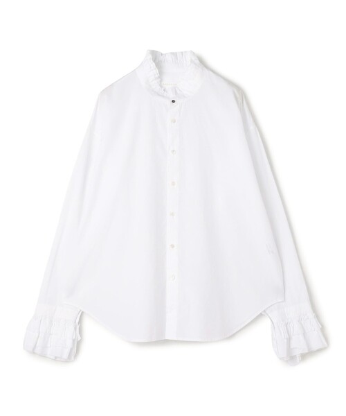 コットン フリルシャツ（シャツ/ブラウス）｜GALERIE VIE（ギャルリー