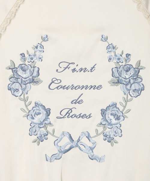 F i.n.t（フィント）の「ローズアーチ刺繍サテンブルゾン（ブルゾン・レディース・アイボリー/ピンクベージュ・FREE）」の16枚目の写真