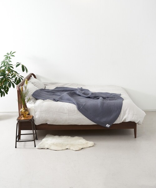 collex（コレックス）の「【神藤タオル】SHINTO INNER PILE BLANKET　3枚つなぎ　188×130（ブランケット・レディース・チャコールグレー/ブルー/アイボリー/ピンクベージュ・フリー）」の10枚目の写真