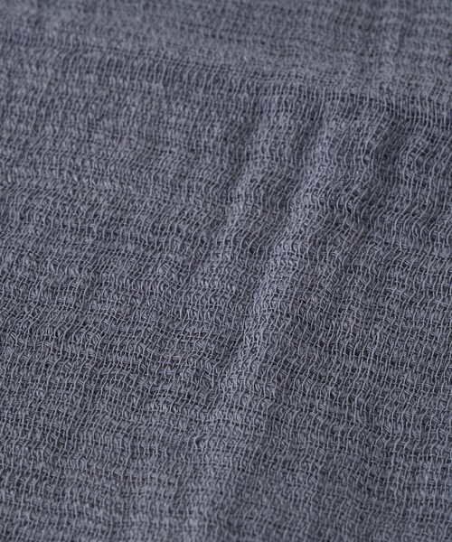 collex（コレックス）の「【神藤タオル】SHINTO INNER PILE BLANKET　3枚つなぎ　188×130（ブランケット・レディース・チャコールグレー/ブルー/アイボリー/ピンクベージュ・フリー）」の13枚目の写真