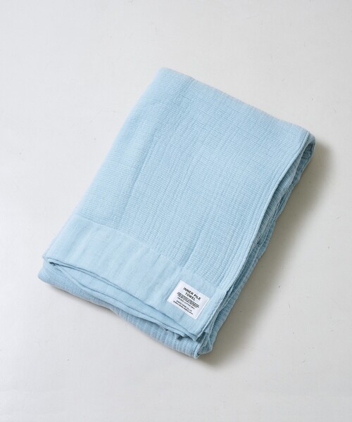 collex（コレックス）の「【神藤タオル】SHINTO INNER PILE BLANKET　3枚つなぎ　188×130（ブランケット・レディース・チャコールグレー/ブルー/アイボリー/ピンクベージュ・フリー）」の17枚目の写真