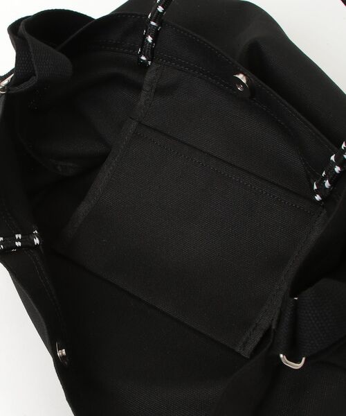 Dickies(ディッキーズ)の「【DICKIES/ディッキーズ】LOGO PRINT ROPE 2WAY SHOULDER / ロゴプリントロープ2wayショルダーバッグ(ショルダーバッグ・レディース・ブラック系/アイボリー/ブラック/オフホワイト・FREE)」の21枚目の写真