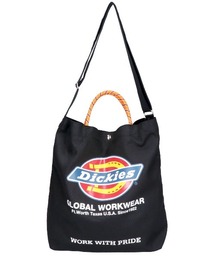 【DICKIES/ディッキーズ】LOGO PRINT ROPE 2WAY SHOULDER / ロゴプリントロープ2wayショルダーバッグ