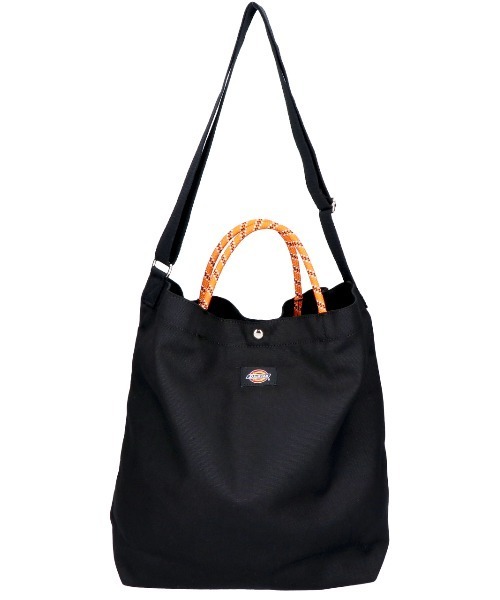 Dickies(ディッキーズ)の「【DICKIES/ディッキーズ】LOGO PRINT ROPE 2WAY SHOULDER / ロゴプリントロープ2wayショルダーバッグ(ショルダーバッグ・レディース・ブラック系/アイボリー/ブラック/オフホワイト・FREE)」の18枚目の写真