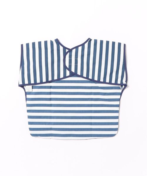 combimini（コンビミニ）の「はっ水ナイロン袖なしお食事エプロン（マグ/哺乳瓶/お食事グッズ・キッズ・オフホワイト/ネイビー/ダークブルー/クリーム・L/M）」の5枚目の写真