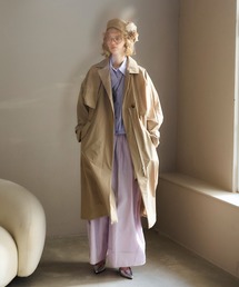 Cepica（セピカ）の「ライナー付きケープオーバーコート（トレンチコート）」