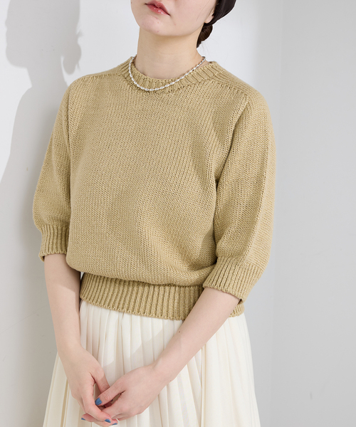 IENA（イエナ）の「quip queint/クィップ クエイント seed necklace 40cm ネックレス QU248（ネックレス・レディース・シルバー・FREE）」の7枚目の写真