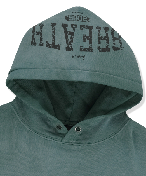 BROWNBREATH（ブラウンブレス）の「BREATH WASHED HOODIE - GREEN（パーカー・レディース・その他・LARGE/X-LARGE/SMALL/MEDIUM）」の16枚目の写真