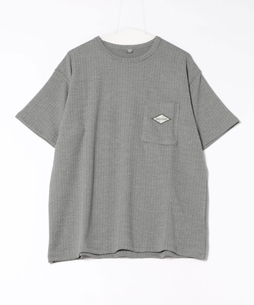 Kahiko(カヒコ)の「【Kahiko】SURF&Palms ハエナメンズTシャツ(Tシャツ/カットソー・メンズ・ベージュ/ブルー/グレー/ホワイト・FREE)」の2枚目の写真
