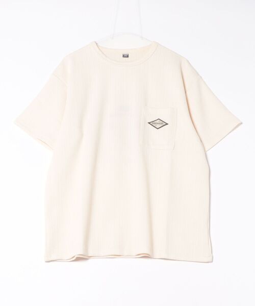 Kahiko(カヒコ)の「【Kahiko】SURF&Palms ハエナメンズTシャツ(Tシャツ/カットソー・メンズ・ベージュ/ブルー/グレー/ホワイト・FREE)」の5枚目の写真