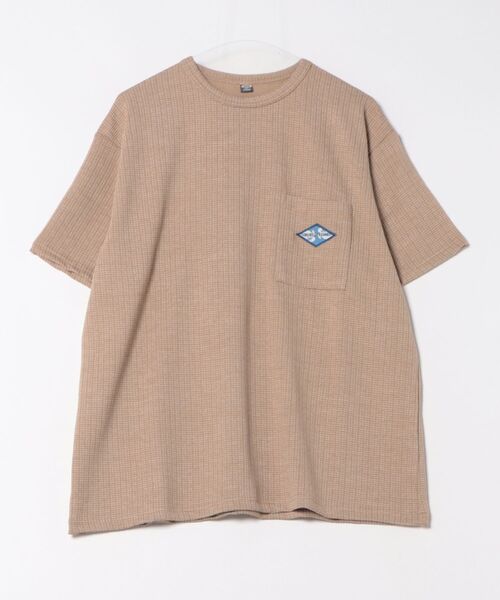 Kahiko(カヒコ)の「【Kahiko】SURF&Palms ハエナメンズTシャツ(Tシャツ/カットソー・メンズ・ベージュ/ブルー/グレー/ホワイト・FREE)」の7枚目の写真