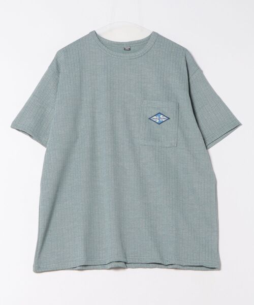 Kahiko(カヒコ)の「【Kahiko】SURF&Palms ハエナメンズTシャツ(Tシャツ/カットソー・メンズ・ベージュ/ブルー/グレー/ホワイト・FREE)」の8枚目の写真