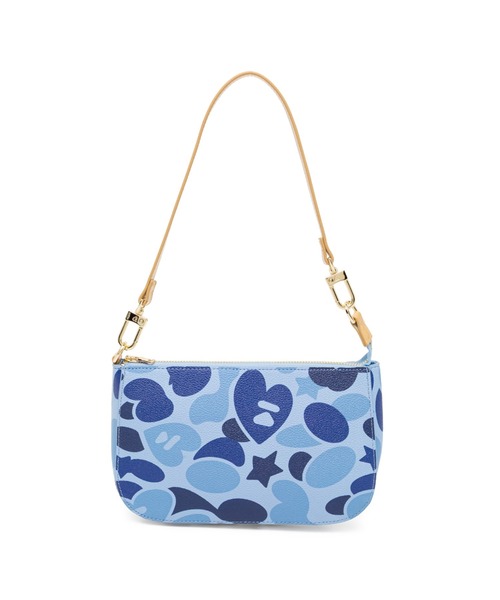 A BATHING APE(アベイシングエイプ)の「CAMO MINI BAG HANDBAG #1(ハンドバッグ・レディース・ピンク/ブルー/マルチ・FREE)」の2枚目の写真