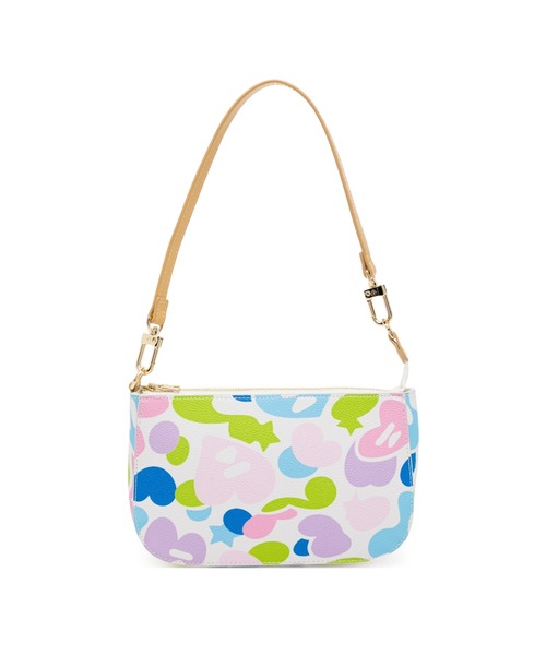 A BATHING APE(アベイシングエイプ)の「CAMO MINI BAG HANDBAG #1(ハンドバッグ・レディース・ピンク/ブルー/マルチ・FREE)」の3枚目の写真