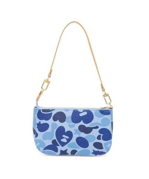 A BATHING APE(アベイシングエイプ)の「CAMO MINI BAG HANDBAG #1(ハンドバッグ・レディース・ピンク/ブルー/マルチ・FREE)」の4枚目の写真