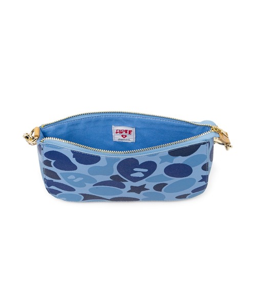 A BATHING APE(アベイシングエイプ)の「CAMO MINI BAG HANDBAG #1(ハンドバッグ・レディース・ピンク/ブルー/マルチ・FREE)」の13枚目の写真