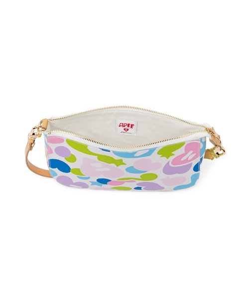 A BATHING APE(アベイシングエイプ)の「CAMO MINI BAG HANDBAG #1(ハンドバッグ・レディース・ピンク/ブルー/マルチ・FREE)」の15枚目の写真